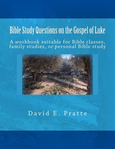 Bible Study Questions on the Gospel of Luke A Workbook Suitable for Bible Classes, Family Studies, Or Personal Bible Study