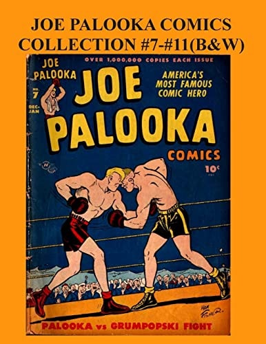 Joe Palooka Comics Collection #7 - #11 (B&W) America's Favorite Boxer - In the Army, 5 Issue Collection!