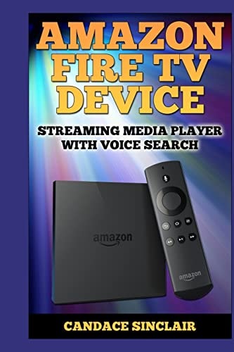 Amazon Fire TV Device Streaming Media Player with Voice Search