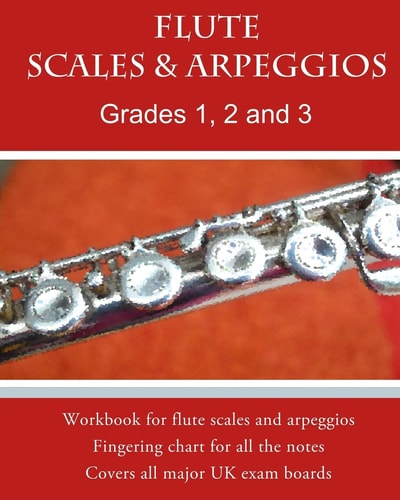 Flute Scales and Arpeggios Grades 1 - 3 Scales and Arpeggios Made REALLY Easy: Big Print and NO Key-Signatures!