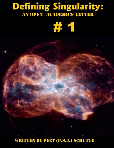 Defining Singularity # 1 An Academic Letter
