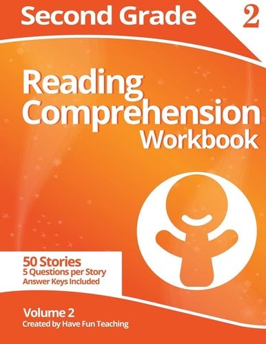 Second Grade Reading Comprehension Workbook Volume 2