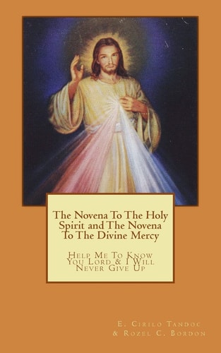 The Novena To The Holy Spirit and The Novena To The Divine Mercy Help Me To Know You Lord and I Will Never Give Up