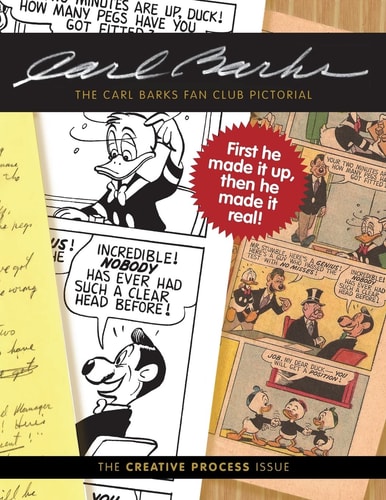 The Carl Barks Fan Club Pictorial The Creative Process Issue