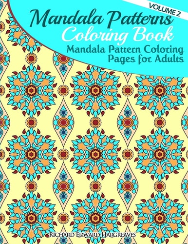 Mandala Pattern Coloring Pages for Adults Mandalas Coloring Book