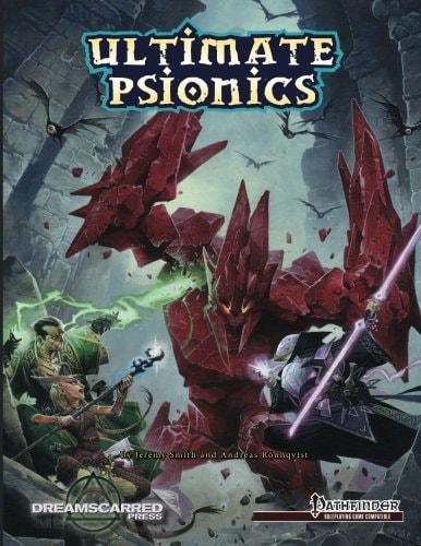 Ultimate Psionics B&W Black and White Softcover