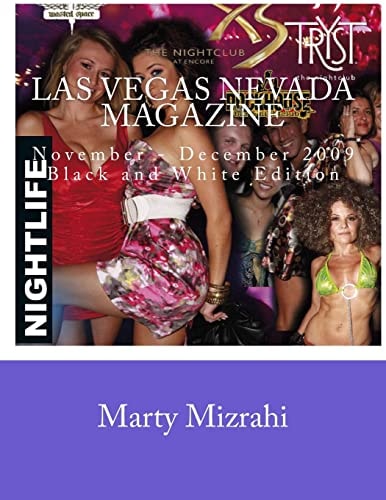 Las Vegas Nevada Magazine November - December 2009 Black and White Edition