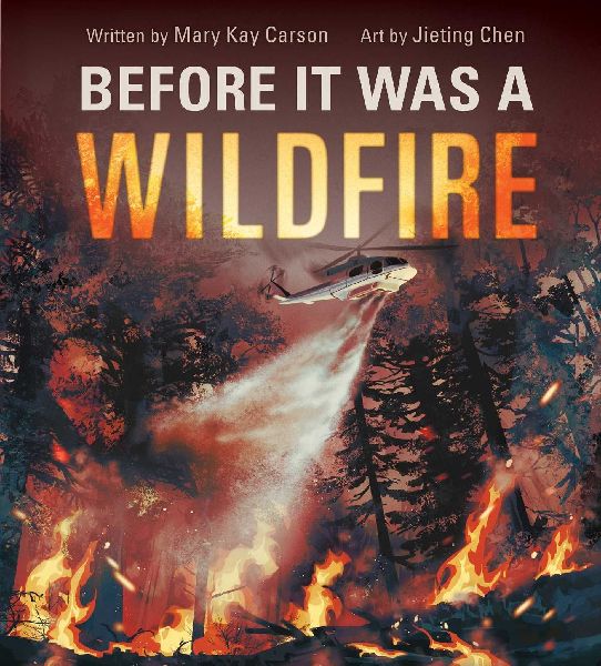 Before It Was a Wildfire (a Nonfiction Earth Science Picture Book with Double Gatefold for Kids)
