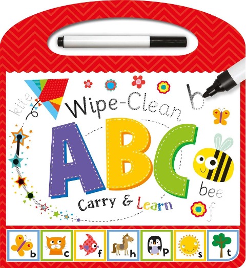 Wipe-Clean Carry & Learn: ABC: Early Learning for 3+ Year-Olds