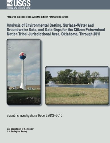 Analysis of Environmental Setting, Surface-Water and Groundwater Data, and Data Gaps for the Citizen Potawatomi Nation Tribal Jurisdictional Area, Oklahoma, Through 2011