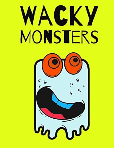 Wacky Monsters Coloring Book