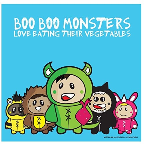 Boo Boo Monsters Love Eating Their Vegetables