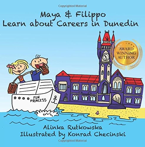 Maya and Filippo Learn about Careers in Dunedin