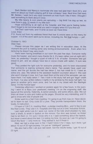 Ellen Rowe Letters Home
