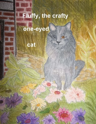Fluffy, the One Eyed Cat!