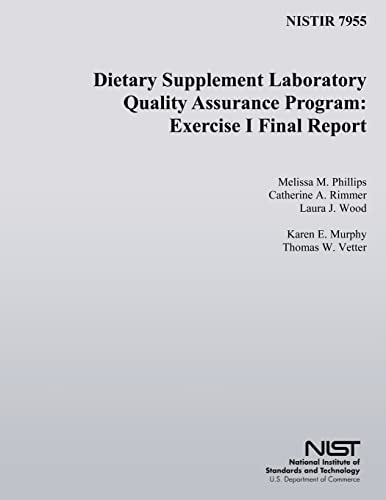 Dietary Supplement Laboratory Quality Assurance Program Exercise 1 Final Report