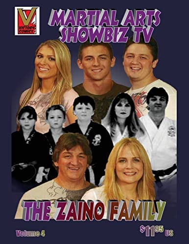 Martial Arts Showbiz TV the Zaino Family Comic Book Great Martial Artist