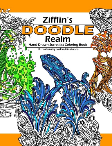 Doodle Realm Zifflin's Coloring Book