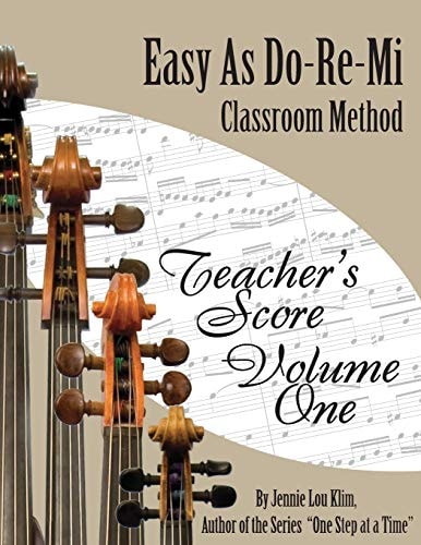 Easy As Do - Re - Mi Teacher's Score Book One