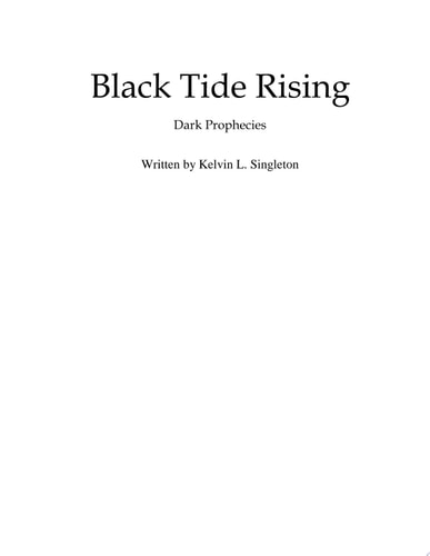 Black Tide Rising Dark Prophecies