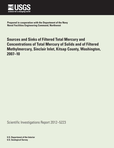 Sources and sinks of filtered total mercury and concentrations of total mercury of solids and of filtered methylmercury, Sinclair Inlet, Kitsap County, Washington, 2007-10