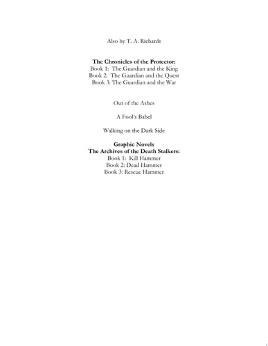 The Guardian and the King The Chronicles of the Protector