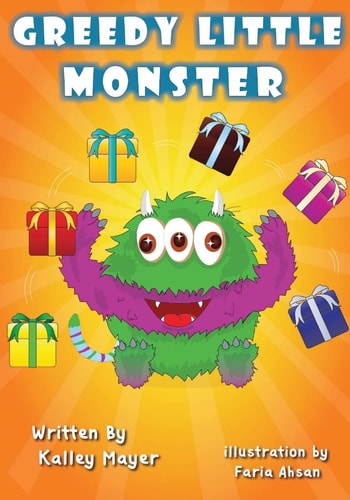 Greedy Little Monster: Beautifully Illustrated Children's Book for Beginner Readers (Ages 2-6) (Little Monster Series for Beginner Readers 5) Going to Sleep Picture Book