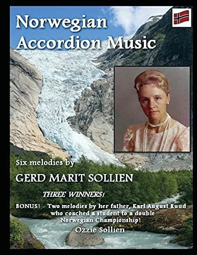 Norwegian Accordion Music Six Melodies by Gerd Marit Sollien