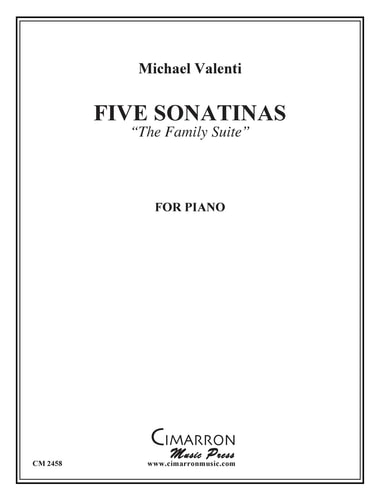 Five Sonatinas for Piano The Family Suite