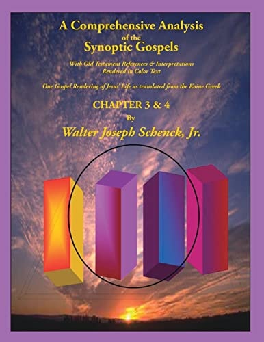 A Comprehensive Analysis of the Synoptic Gospels With Old Testament References and Interpretations Rendered in Colored Text
