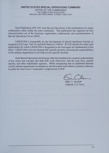 Special Operations Joint Publication 3-05