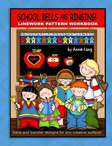School Bells Are Ringing Linework Pattern Workbook