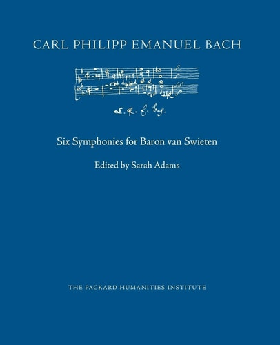 Six symphonies for Baron van Swieten, Wq 182