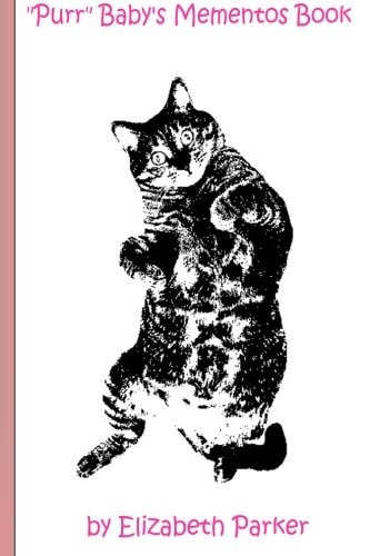 Purr Baby's Mementos Book (Pink) (Pink Text- Cat)