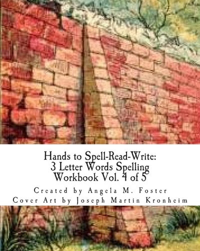 Hands to Spell-Read-Write 3 Letter Words Spelling Workbook Vol. 4 of 5