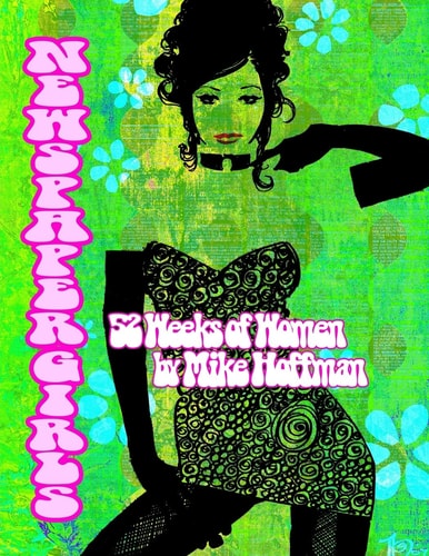 Newspaper Girls 52 Weeks of Women by Mike Hoffman