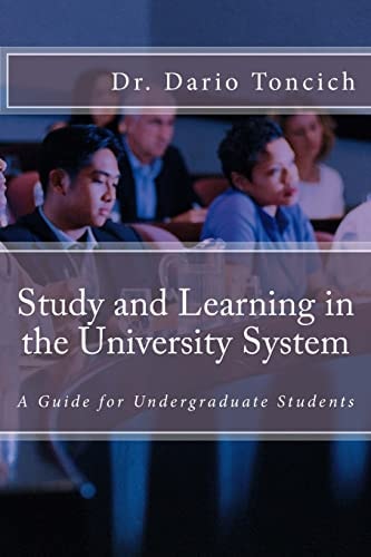 Study and Learning in the University System A Guide for Undergraduate Students