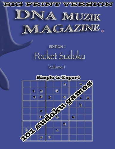 Pocket Sudoku BIG PRINT