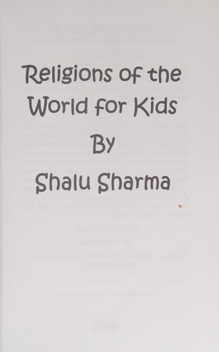 Religions of the World for Kids