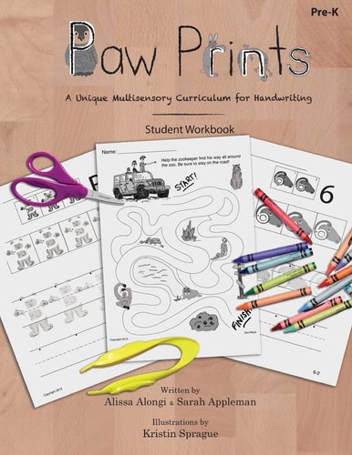 Paw Prints Student Workbook Pre-k