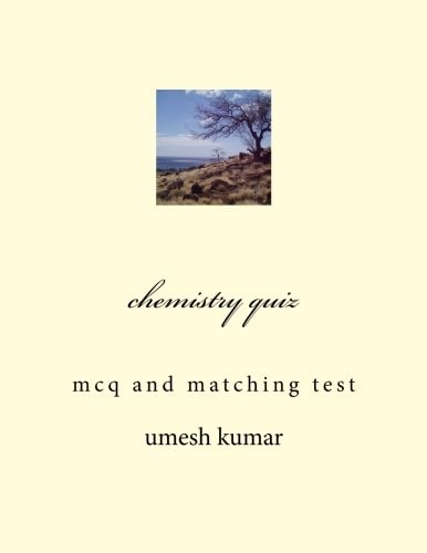 Chemistry Quiz Mcq and Matching Test