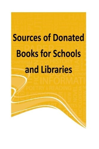 Sources of Donated Books for Schools and Libraries