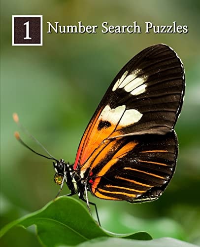 Number Search Puzzles 1 100 Elegant Puzzles in Large Print