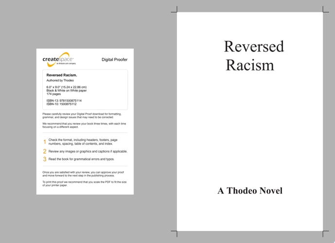 Reversed Racism