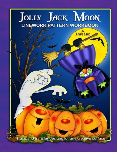 Jolly Jack Moon Linework Pattern Workbook