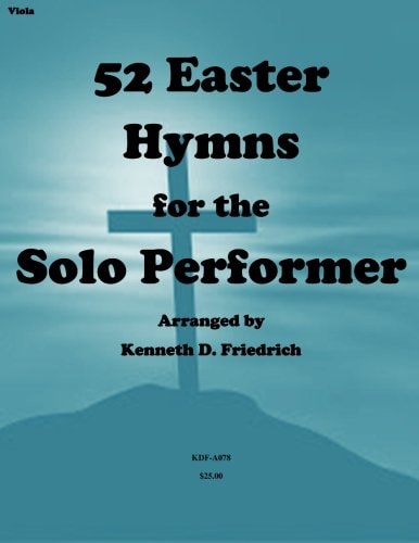 52 Easter Hymns for the Solo Performer-Viola Version