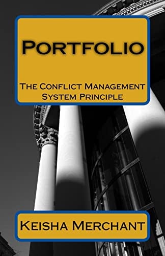 Portfolio The Conflict Management System Principle