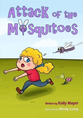 Attack of the Mosquitoes! Funny Rhyming Picture Book for Beginner Readers (ages 2-8)