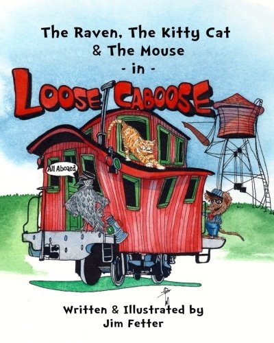 The Raven, The Kitty Cat, and The Mouse in Loose Caboose