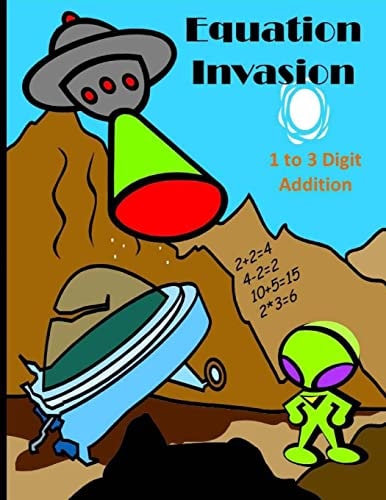 Equation Invasion 1 to 3 Digit Addition